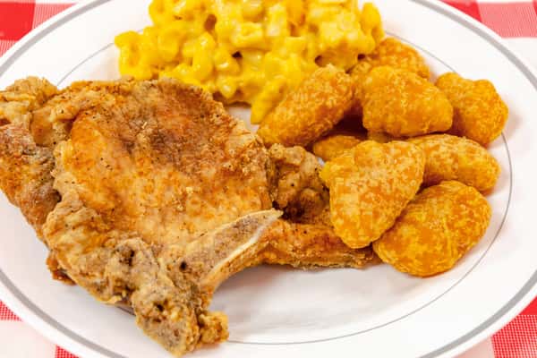 Fried Pork Chop Dinner
