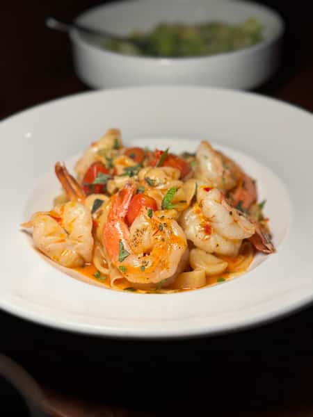 Chile Shrimp Pasta