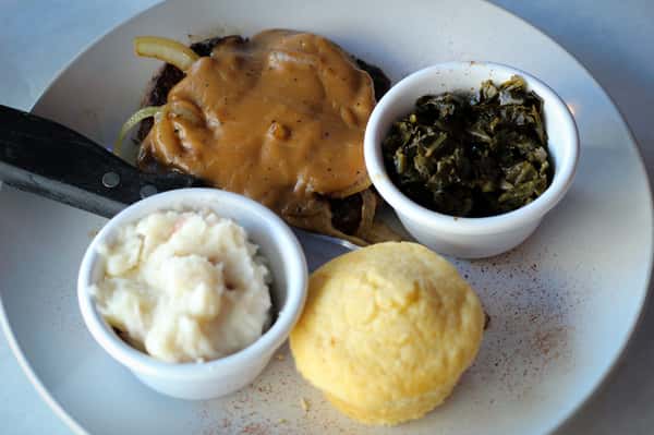 Lunch Hamburger Steak