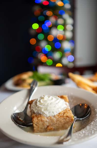 White Chocolate Bread Pudding