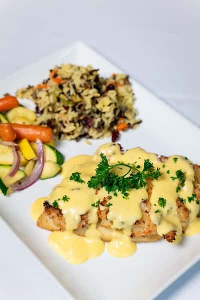 crab crusted grouper