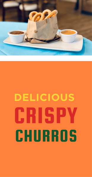 delicious crispy churros