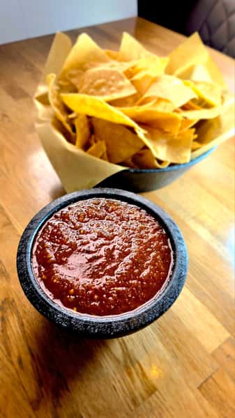 Chips and Roasted Salsa