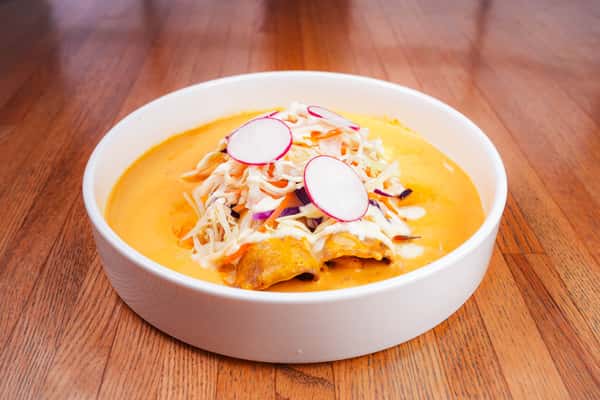 Shrimp Chipotle Enchiladas