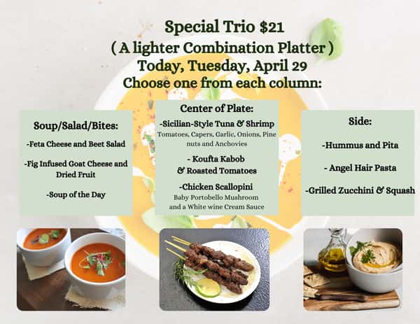 Tuesday's Trios