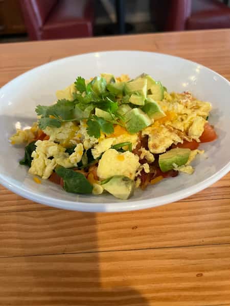 Bacon Egg Avocado Bowl