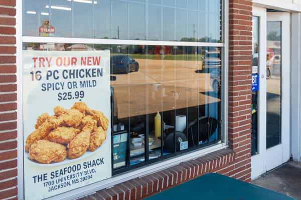 Exterior of Seafood Shack