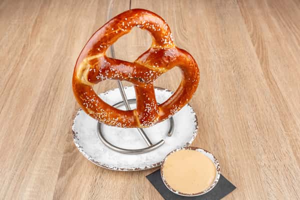 Bavarian Pretzel And Beer Cheese