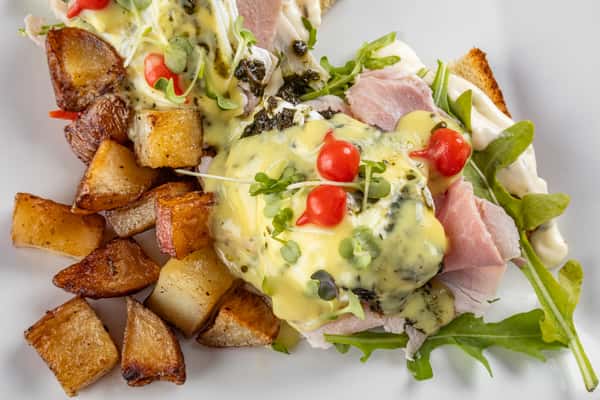 Green Eggs and Ham Benedict