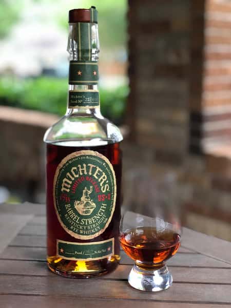 Michters Barrel Strength Rye Whiskey