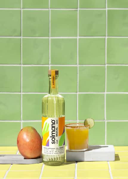 Solmano small batch Mango Pechuga Mezcal