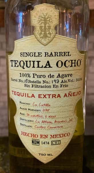 Ocho El Bajo Extra Anejo