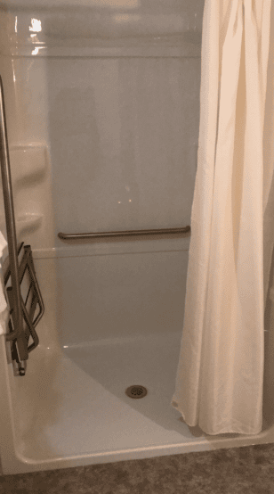 handi cap accissible shower