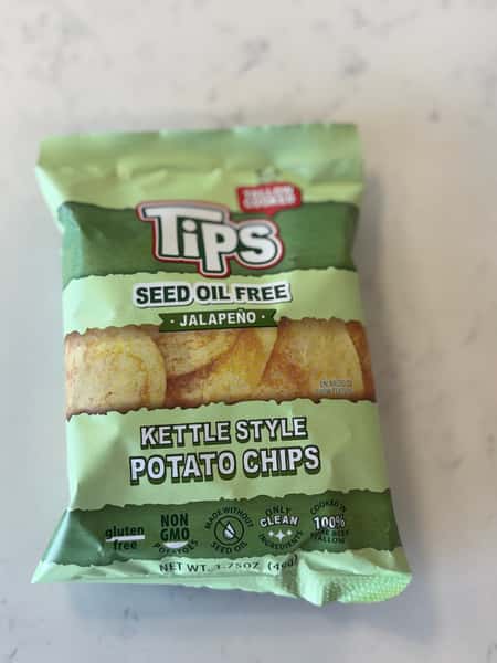 Tips Jalapeño Flavored potato chips