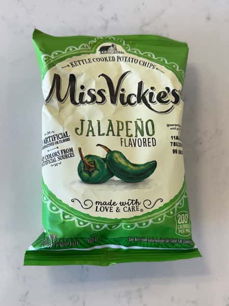 Miss Vickies Jalapeño Flavored potato chips