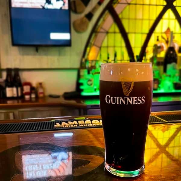 Guinness on Shenanigan's Bar