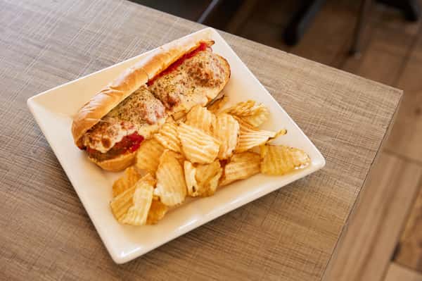 Meatball Parmigiana Sub