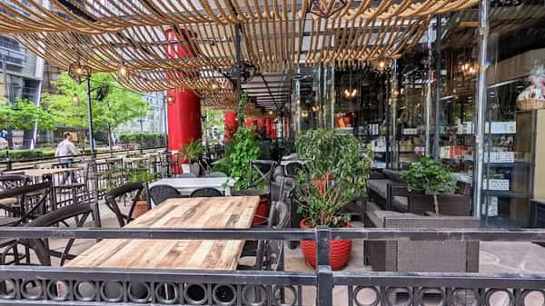 main patio