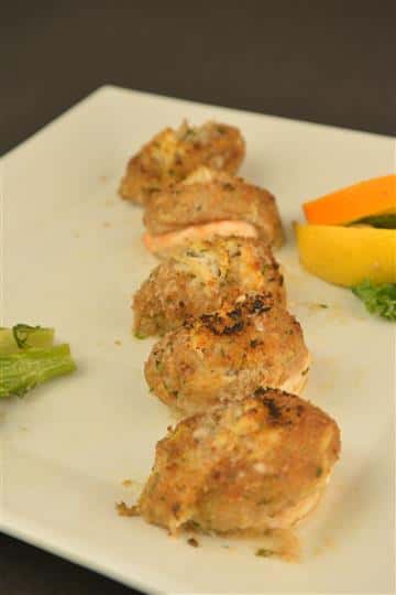 Fried scallops