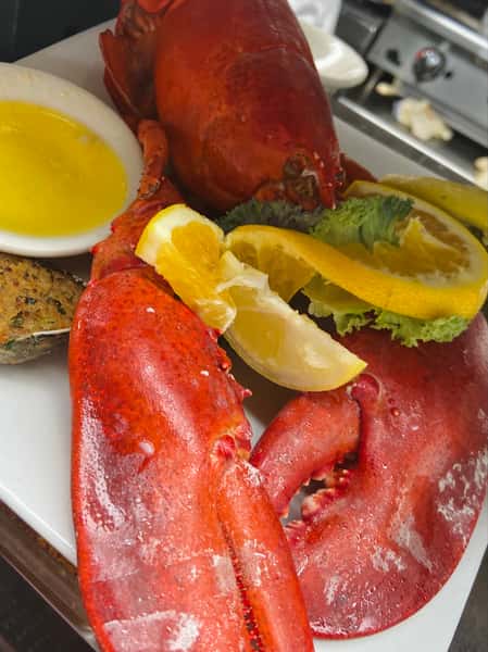 Broiled or Steamed Lobster