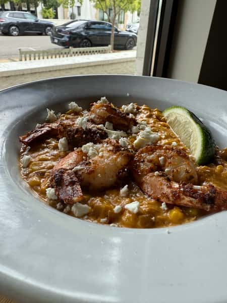 SHRIMP AND CORN ELOTE