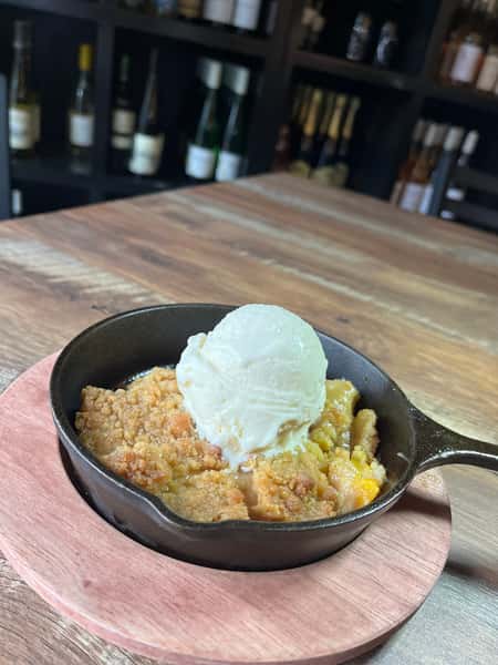 Peach Crumble