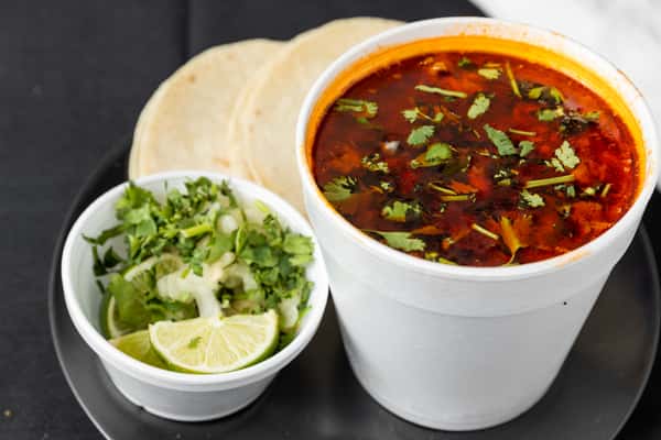 chilli and salad