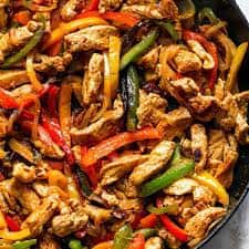 CHICKEN FAJITAS