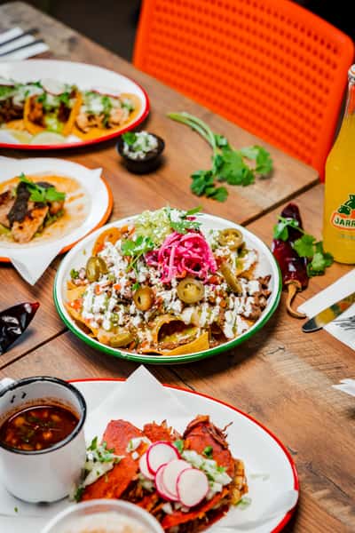Multiples mexican dishes