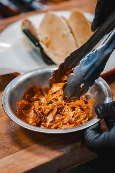 pulled chicken