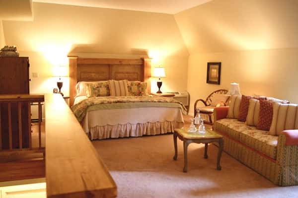 Interior view of the Shaw suite