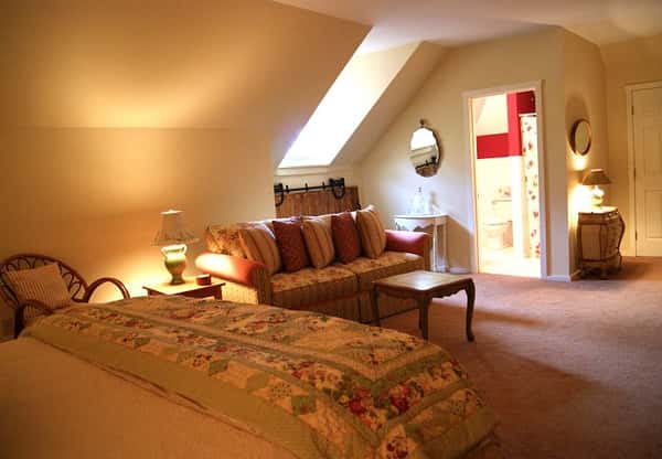 Interior view of the Shaw suite