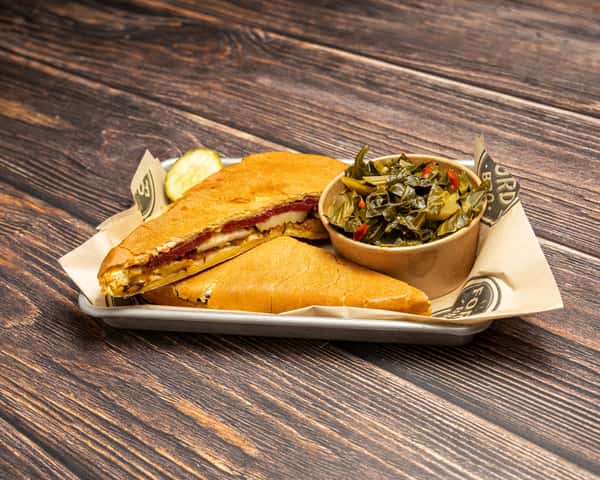 Smoked Beet Veggie Cuban