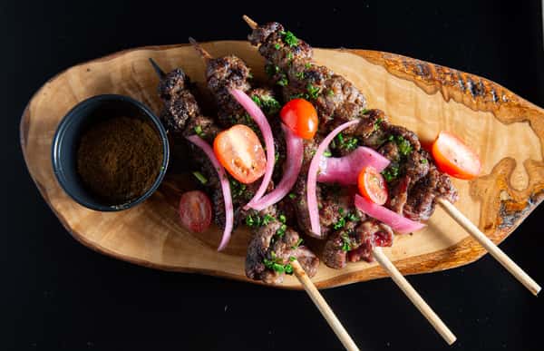 Ribeye Steak Suya Dinner