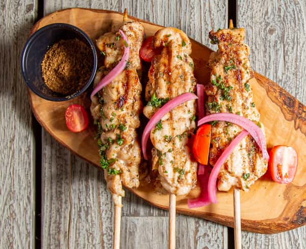 Chicken Suya Dinner