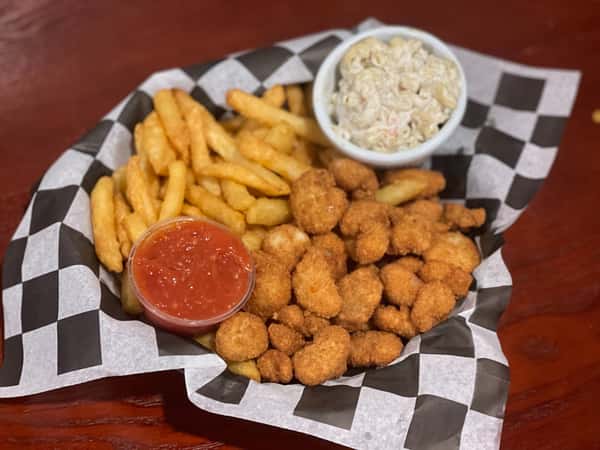Fried Popcorn Shrimp Basket
