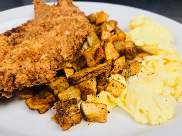 Chicken Fried Chicken & Eggs