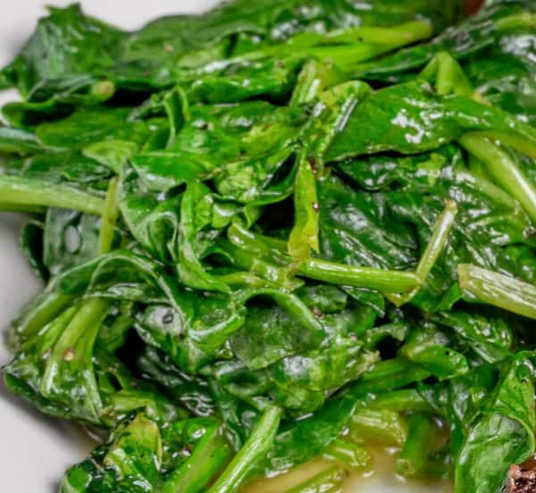 Sautéed Spinach