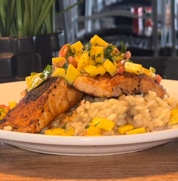 Mango Salsa Salmon
