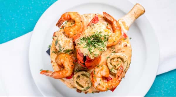 Cajun Shrimp and Lobster Mac