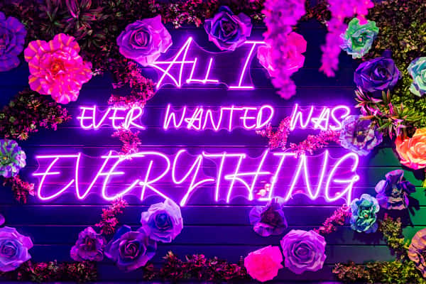 neon sign