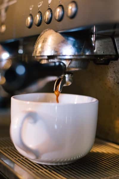 coffee pouring into mug