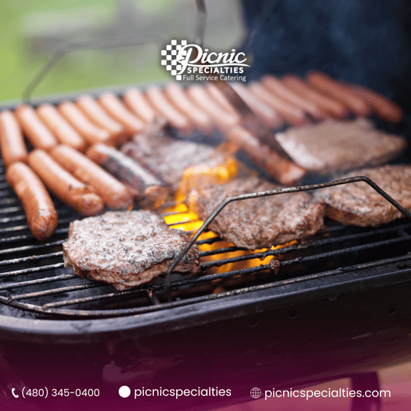 On National BBQ Day, revel in Picnic Specialties' Great American Barbeque! From succulent Grilled Boneless Chicken Breast to our signature Western Beans, savor the flavors of a perfect BBQ experience. Contact us to order your BBQ feast! 🧺picnicspecialties.com 📍7304 W. Chicago St., Ste. 101Chandler, AZ 85226 📞(480) 345-0400 Facebook: @picnicspecialties