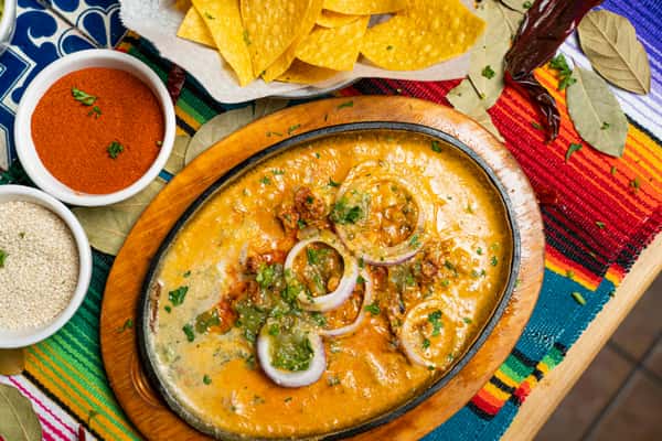 table of mexican food