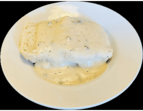 Biscuit (Half Order) & Gravy