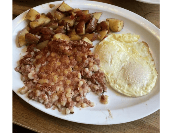 Corned Beef Hash and Eggs