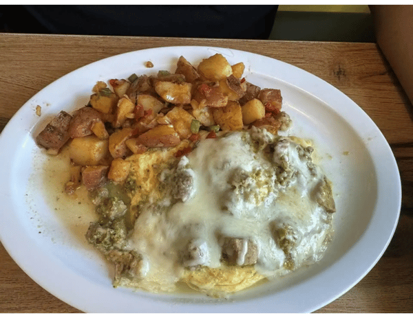 Famous Chili Verde Omelet