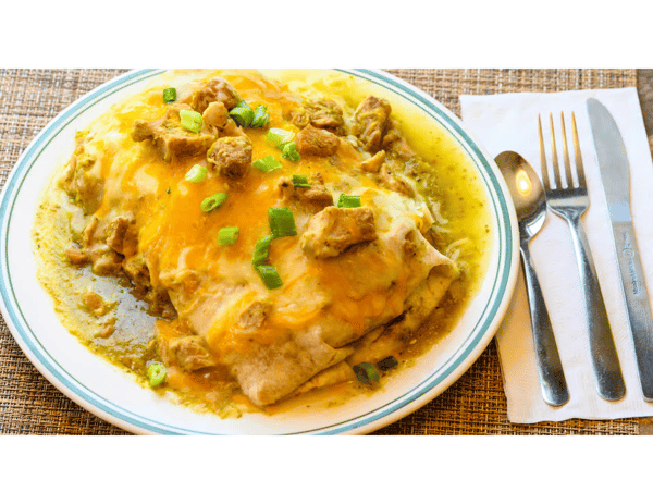 Chile Verde Lunch Burrito