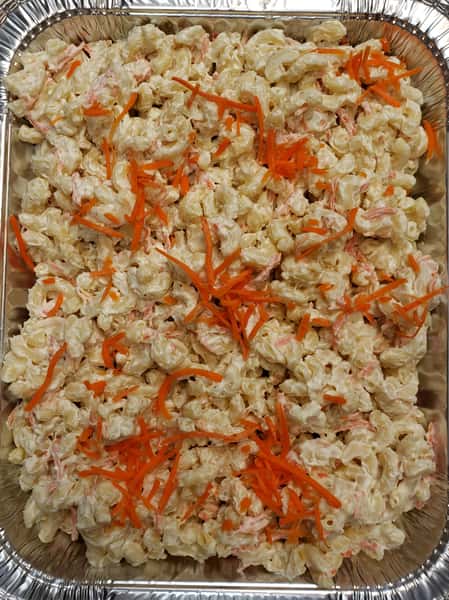 Macaroni Salad Catering Menu Da Coconut Cafe Hawaiian Restaurant
