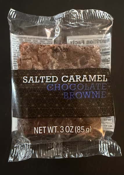 Chocolate Caramel Salted Brownie